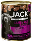 Jack kutya konzerv ragu bárány-rizs 8x800g
