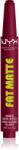 NYX Cosmetics Fat Matte balsam de buze cu efect matifiant Berry Smooth 2 g
