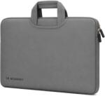 Wozinsky WNT-15G 15, 6 hüvelykes neopén laptoptáska behúzható fogantyúval, szürke