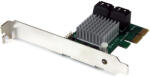  StarTech. com PEXSAT34RH, SATA, Serial ATA III, PCI Express, 0, 1, 10, JBOD, 6 Gbit/s, Marvell - 88SE9230, 48 bit (PEXSAT34RH)