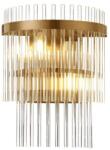 Viokef Lighting Aplica de perete SABRINA 2xE14/40W/230V aurie (VI0142)