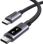 UGREEN Cablu Date si Incarcare UGREEN USB-C - USB-C L509 100W 3m Gri