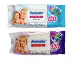 Freshmaker Șervețele umede pentru bebeluși cu clips 120 buc