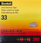 3M Scotch 33, elektromos szigetelőszalag, 38 mm x 33 m, fekete (7000057499)