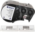 Brady M5-78-492 / 170896, 25.40 mm, Poliészter, fekete nyomtatás / fehér háttér (170896)