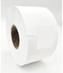 CDRmarket Nem öntapadós PVC címkék, 58x101 mm, 500 db, TTR-hez, fehér, tekercs (F03058x101/0500)