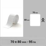 Niimbot A2A28228401, 70x80mm, 95 db, fehér öntapadós címkék (A2A28228401)