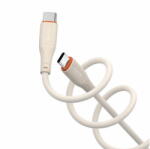 Blueo Cablu Date si Incarcare Blueo USB-C - USB-C Ape Legend 100W 1.5m Portocaliu