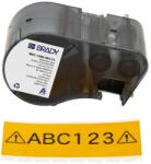 Brady M5C-1500-584-YL / 170938, 38.10 mm x 6.10 m, Műanyag, fekete nyomtatás / sárga háttér (170938)