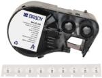 Brady M4-82-492 / 170778, 9.53 mm, poliészter, fekete nyomtatás / fehér háttér (170778)