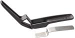 FACKELMANN Presa de Usturoi Fackelmann cu Maner Ergonomic, Inox, NegruSilver (1589967)