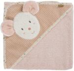 Fehn Prosop de baie cu capison Fehn Maus, 80x80 cm, material Frottee, roz (36638715) Prosop