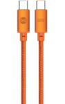 Forever Cablu Date si Incarcare Forever USB-C - USB-C Saffron 60W 1m Portocaliu