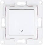 Shelly Comutator de perete Shelly 1 buton (alb) (Wallswitch1White)