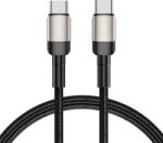 Tech-Protect Cablu Date si Incarcare TECH-PROTECT USB-C - USB-C Ultraboost EVO 100W 1m Argintiu