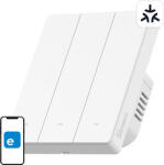 SONOFF M5-3C-80W Comutator de perete inteligent Matter (3 canale, pentru cadru) (M5-3C-80W)