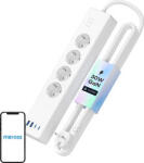 Meross MSP844(EU) banda de alimentare inteligenta cu incarcare rapida, 4 prize + 2x USB-A + 2x USB-C (Matter) (MSP844SMA-EU(N))