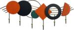 Studio Casa Cuier metalic Deco Art Geometric 60 x 22 cm Multicolor (96-a010)