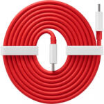 OnePlus Cablu Date si Incarcare OnePlus USB Type-C la USB Type-C Warp Charge 65 1.5 m 5481100048 Rosu (5481100048)