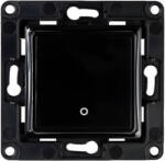 Shelly Comutator de perete Shelly 1 buton (negru) (Wallswitch1Black)