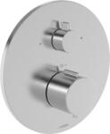 Hansa Easytherm zuhany- és kádcsaptelep süllyesztett test nélkül szálcsiszolt acél 8862924580 (8862924580)