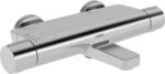 Hansa Optima kádcsaptelep polccal 150 mm szálcsiszolt acél 6513220180 (6513220180)