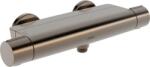 Hansa Optima zuhanycsaptelep polccal 150 mm szálcsiszolt bronz 6514020181 (6514020181)
