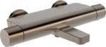 Hansa Optima kádcsaptelep polccal 150 mm szálcsiszolt bronz 6513220181 (6513220181)