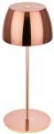 Briloner - MINI LED dimmelhető, újratölthető, érintős kültéri asztali lámpa LED/2, 5W/5V IP44 1800 mAh rézszínű 4002707460046 (BL2369)