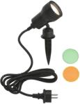 Briloner - LED kültéri lámpa TERRA 1xGU10/3W/230V IP44 fekete 4002707257202 (BL2365)