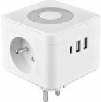 Viking Viking adapter Y23L, 2x 230 V, 1x USB-A, 2x USB-C, touch touch - mallbg - 37,81 лв