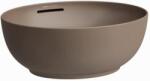 Laufen Il Bagno Alessi mosdótál 45x38 cm ovális mosdótálak barna/bézs matt H8189761881091 (H8189761881091)