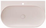 RAVAK Yard 80 kerámia mosdó csaptelep furattal, alabaster pink (RAV-XJX0G280000)
