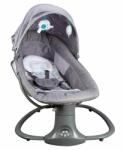 KidMania Elektromos 3 az 1-ben bölcső csecsemőknek, távirányítóval és Bluetooth-tal, 0-3 éves korig, 15 kg-ig, kék