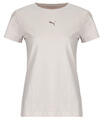 PUMA Rövid ujjú pólók ESS Centered Cat Logo Tee Bézs US M