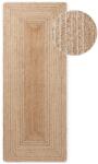Hanse Home Covor tip traversă în culoare naturală/în culoare naturală deschisă reversibil/țesut manual din iută 80x300 cm Juno - Hanse Home Covor