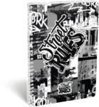 Lizzy Card Spirálfüzet A/4 vonalas LIZZYSULI 70 lapos Street Rules