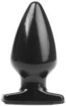 I Love Butt Plug Fat S - érzéki anális kényeztető, 11 cm, fekete