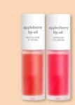 Nooni Set de uleiuri pentru îngrijirea buzelor Apple Seed Lip Oil Set - 4 g * 2 buc. Appleberry, Applecherry