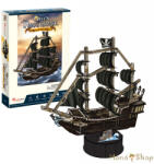 CubicFun : 3D Puzzle: Queen Anne's Revenge Kalózhajó (100 db-os) (3D-T4035)