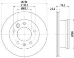 MINTEX féktárcsa MINTEX MDC1037 for MERCEDES-BENZ, SEAT, SKODA, VW, … (MDC1037)