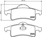 MINTEX Fékbetét készlet MINTEX MDB2154 for JEEP, JEEP VIASA (MDB2154)