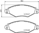 MINTEX Fékbetét készlet MINTEX MDB2131 for CITROËN, PEUGEOT, NAZA (MDB2131)