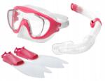 Speedo Gyerek sznorkel szett Speedo Glide Junior Scuba red/white (8035931341)
