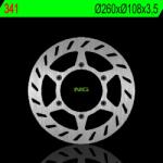 NG Brake Disc Féktárcsa Első Rieju Rj 50 01-03, Rr 50 99-01 (260X108X3, 5MM)