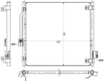 MTR Condensator, climatizare MTR 13054521 (13054521) - fixbox