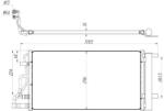 MTR Condensator, climatizare MTR 13054638 (13054638) - fixbox