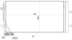 MTR Condensator, climatizare MTR 13054408 (13054408) - fixbox