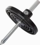 Evotools Disc pentru freze cu carbura de tungsten, cu diametru reglabil intre 33-83mm, marca Evotools, folosit la taierea gaurilor circulare in gips-carton, PAL, MDF, placaj si plastic. Se monteaza in mandrina