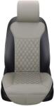 Ro Group Husa scaun auto universala RoGroup, antialunecare, piele PU, cu buzunar depozitare, pentru toate sezoanele, 126 x 53 cm, gri